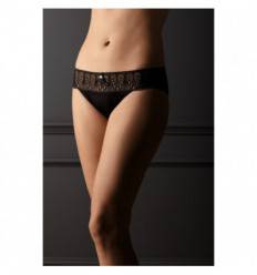 Slip Panty Sophie noir/ivoire