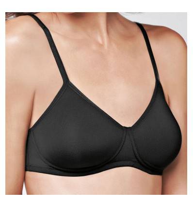 Soutien-gorge Lara noir 0675 pour femme opérée