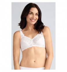 Soutien-gorge JASMIN blanc pour femme opérée