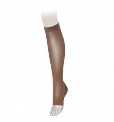 Mi-bas Pied Ouvert VEINAX transparent classe 2 beige
