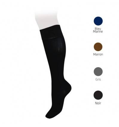 Chaussettes Homme Coton de classe 2 noires