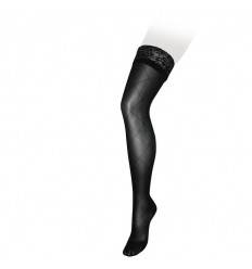 Bas VEINAX fantaisie classe 2 noir (Grands losanges)