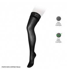 Bas VEINAX fantaisie classe 2 noir (Petits losanges)
