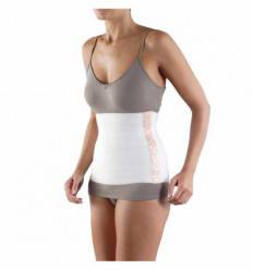 Ceinture thermique blanche hauteur 21 cm enfilage